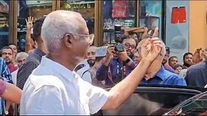 MDP candidate @ibusolih vote lavvaifi. #mvelection2023 | Maldives voice