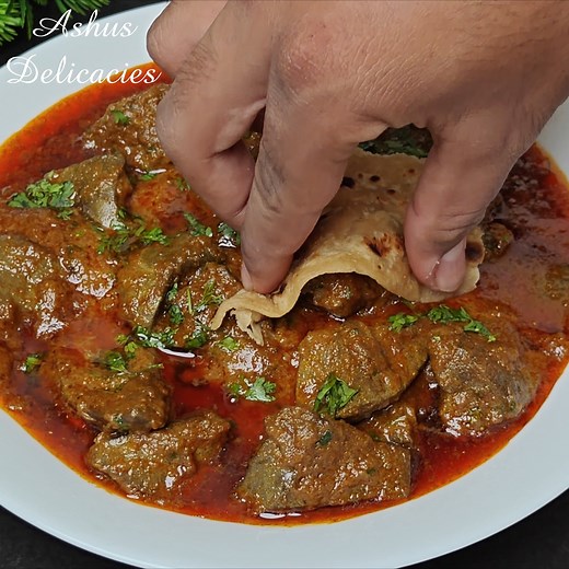 Masala Kaleji | Mutton Kaleji Masala | Ashus Delicacies