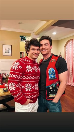 We went to my brother’s annual Tacky Christmas Sweater party last night and I told PJ I wasn’t going to wear a tacky sweater, that I was just going to dress up in my red and white one, and he said, “Baby that IS a tacky Christmas sweater so you’re good” 😂. Regardless, we had the best time with the fam and some friends we hadn’t seen since this time last year. There’s a reason this is the most wonderful time of the year and it’s because of nights like these! #TackyChristmasSweaterParty | GayFami