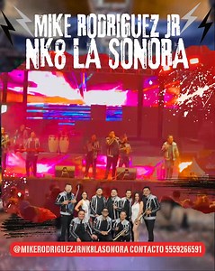 #mikerodriguezjrnk8lasonora #envivo #feriahuejotzingo2025 se llama #EselAmor #cumbia #videosvirales #bailesdeferia #tequendamadeoro | Mike Rodriguez Jr. Nk8 La Sonora