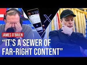 'Elon Musk is lying about my home' | James O'Brien on LBC