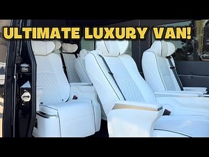 Mercedes-Benz Sprinter Passenger - Ultimate Luxury Van with Massage Seats & Big Screen #vanlife