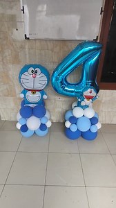 6.7K views · 176 reactions | Dekor balon tema doraemon untuk acara ulang tahun #balon #dekorasi #dekorasibalon | Naik Kuda Delman - HORSE | Facebook