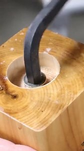 Adding leveling feet to a table is really easy. Just a couple drill bits and a threaded insert are all that's needed. #woodworking #woodworkinglove #woodworkingtips #woodworkingtools #woodworkingskills #woodworkingproject #diy #diyproject #doityourself #mwawoodworks | MWA Woodworks