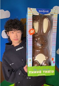 10 Pound Chocolate Bunny BTS