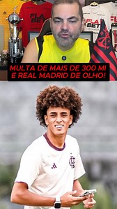 45K views · 1.5K reactions | APÓS VINI JR E REINIER JESUS, REAL MADRID SE INTERESSA POR NOVO CRIA DO FLAMENGO, COM MULTA ACIMA DOS 300 MILHÕES! #futebol #flamengo | Paparazzo Rubro Negro | Facebook