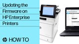 How to Update FutureSmart 4 Firmware from the Printer Control Panel on HP Enterprise and Managed Printers