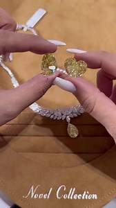 10K views · 607 reactions | Two brilliant yellow diamonds from Novel...