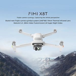 [Hot Item] 2025 Fimi Thermal Camera Drone X8t Drones Long Distance Range Professional Industrial Inspection Drone