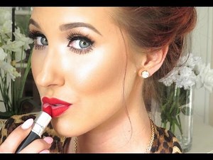 GET READY WITH ME - Red Lips & Messy Bun | Jaclyn Hill