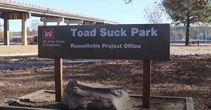 Repairs underway at Toad Suck Park