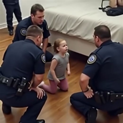 Late one evening, little Mia whispered into the phone: “Please… there’s someone under my bed. I’m really scared.” Her parents dismissed it as imagination, but the operator treated the call seriously. Minutes later, police arrived. Mia, clutching her teddy, led them to her room. Officers looked under the bed — just dust and toys. One tried to reassure her it was nothing… but another signaled for silence. In that instant, the whole house fell eerily quiet… Watch below. | Soul Spark