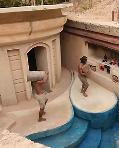 694K views · 8.2K reactions | Building a modern hut with a grass roof | MetDaan Creative | Facebook