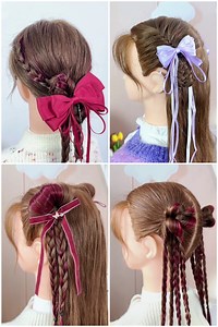 29K views · 435 reactions | Ribbon Hairstyles for Girls | DIY Hacks | Facebook