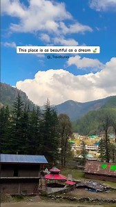 This place is as beautiful as a dream 🍃 #nature #barotvalley #trending #travel #mountains #shorts