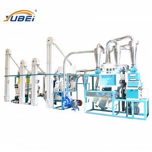 [Hot Item] Small Scale 5t Complete Roller Maize Corn Starch Grinding Processing Flour Mill Machine Milling Plant