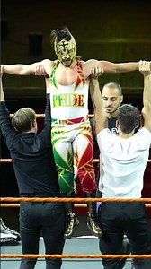 They CRUCIFIED HIM 😬 #siw #wrestling