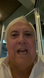 Down with the wall!!! | Clive Palmer
