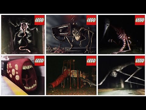 Lego The Megahorn, The Extra Slide, Country Road Creature, Ribbit, Train Eater, God of Roadkill