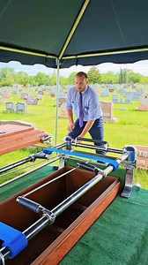 How a Lined Burial Vault is Sealed #fypシ #foryou #FYP #burialvault #Monticello #cemeterytok #vaultmen | Alenda Scope