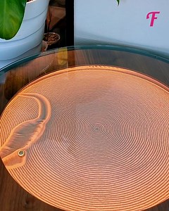 DIY coffee table with sand art | Fabiosa Fitness