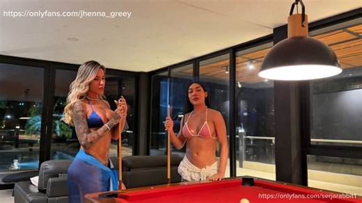 RT @serjarabbit: Let's go to the bar to play pool 🎱🔥We made a bet and she lost it 😈it's time to enjoy!! 🥵🍆💦🍑FULL VIDEO ON MY PAGE 👉 http…