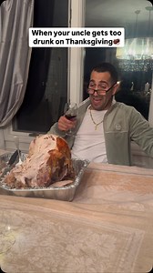 When your uncle gets too drunk on Thanksgiving #Thanksgiving #Drunk #Uncle #Family | Tony Dcomedy