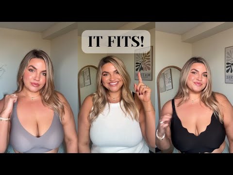 SheCurve Jelly Bra Review for Curvy Bodies (Size 16/18 Honest Try-On)