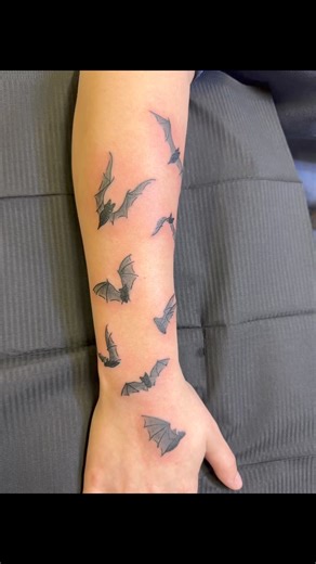 12 reactions | Some new bat friends for Jara, by @babettejinkins | Texas Inkslingers Tattoo Studio - Dumas | Facebook