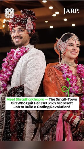 Meet Shradha Khapra — the small-town girl from Haryana who chose passion over a ₹43 lakh Microsoft job! From topping her classes to graduating in Computer Engineering from NSIT, she chased excellence every step of the way. In 2021, she landed a dream role at Microsoft Hyderabad but decided to quit to co-found Apna College, sparking a coding revolution. Today, her initiative inspires millions, proving that true success is built, not given. #ShradhaKhapra #ApnaCollege #CodingRevolution #WomenInTec