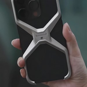X Shaped Invisible Metal Case for iPhone 15/14/13/12 Series @ 1880TK | Seasons 12