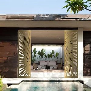 [Hot Item] OEM Laser Cut Screen Metal Fence Decorative Screens Panels Outdoor and Indoor Metal Privacy Screens Laser Cut Fence for House and Garden