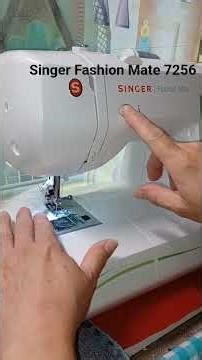 singer fashion mate 7256 #sewing #maquinadecoser #costura