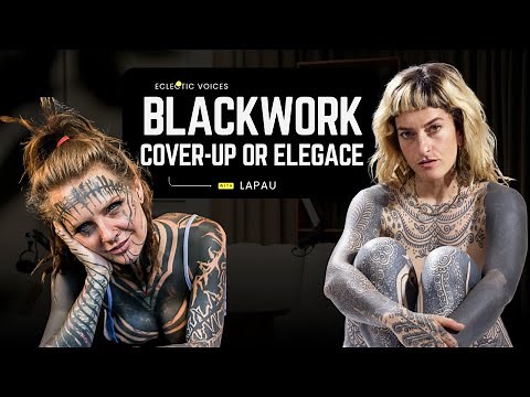 Blackwork Tattoos: From Cover-Up to Elegance | With LaPau
