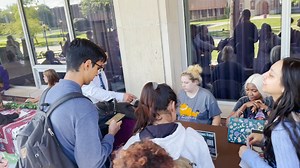 Elmira College students got a chance to learn how they can get involved during the annual Club and Organizations Fair today. | Elmira College