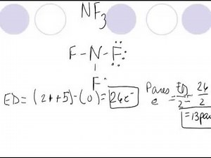 estructuras de lewis NF3