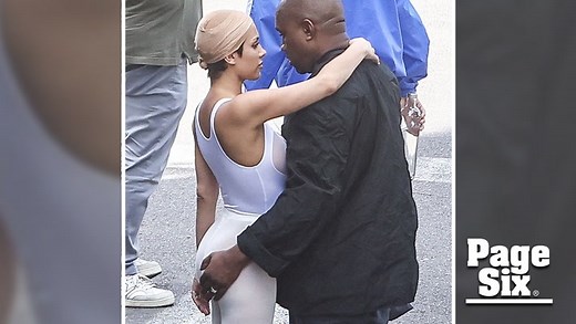 Kanye West grabs ‘wife’ Bianca Censori’s butt as she steps out in yet another sheer, nipple-baring bodysuit