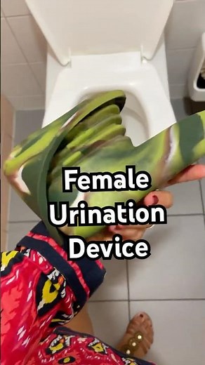 Peeing in public toilets can be disgusting at times but with my Damepipi,not anymore! #female #pee