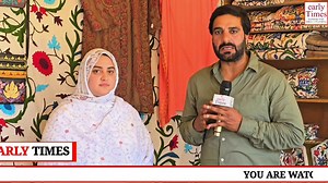 7.7K views · 120 reactions | #watch Meet Munaza An MBA Student who is revolutionising Kashmir Hand Ari Work And Making kashmir proud at National And International Stage #jammukashmir | Early Times | Facebook