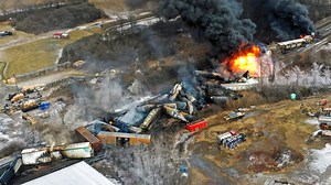 Anxiety lingers near Ohio toxic train crash; Norfolk Southern fears threats