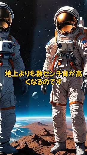 ➄宇宙飛行士の体は無重力でどう変化するのかの宇宙雑学3選 #宇宙雑学 #宇宙飛行士 #無重力 #ムーンフェイス #人体の変化 #宇宙医学 #宇宙の謎 #科学好きと繋がりたい #ショート動画 #雑学