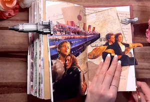 Sharing the Titanic spread today. | Brave's Stickers ASMR TV