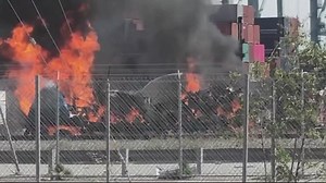 Explosion rocks Port of Los Angeles in San Pedro
