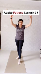 Fatloss exercises Avoid if you have Vertigo related issues and if u are feeling dizzy 👍 | Trabhi Yoga by Monika