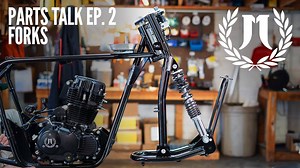 In Ep. 2 of our parts series, Richard talks through our forks and front suspension. Our network of craftsmen manufactures everything on a Janus 250 fork besides the shock absorbers, which we leave to the experts at Ikon Suspension. Subscribe for more videos! | Janus Motorcycles