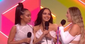 Stunned Little Mix thank Jesy Nelson after historic Brits win