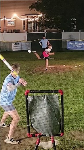 First Professional Female Wiffle Ball Pitcher #wiffle #wiffleball #wiffleballpitches