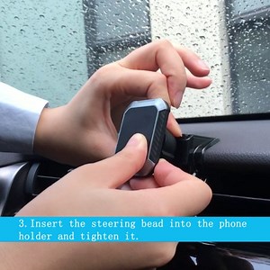 CARFIB for Toyota RAV4 Accessories Car Phone Holder Mount Magnetic Magnet 2019 2020 2021 Cell Phone Air Vent Dedicated Navigation Black