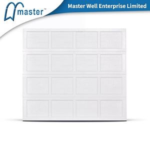 [Hot Item] Motor Drive Residential Zero Clearance Aluminum Roll up Garage Doors with Glass