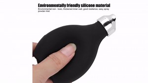 Barber Powder Spray Bottle - High-quality silicone hairspray bottle - Suitable for salon and home care - Lightweight and portable